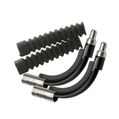 Image of Ashima Super Noodle Kit Front &amp; Rear 135 + 90 Brake Spare, Black