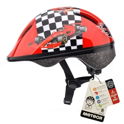Image of Helmet For Baby Kids Toddler Childrens Boys Cycle Safety Crash Small Sizes Child MTB Bike Bicycle Skateboard Scooter Hoverboard Riding Lightweight Adjustable Breathable KS06