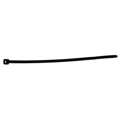 Image of CONNECT Cable Ties Hellermann Black 380mm x 7.6mm T120R Pack of 100 30270
