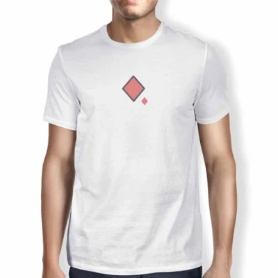 Image of Green Fish Men's Fdmtsi 100531 T Shirt, White, M