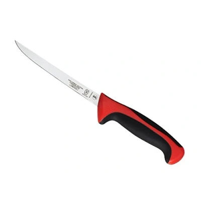 Image of Mercer Culinary Millennia Color Handle Cutlery 6&quot; Narrow Boning Knife Red