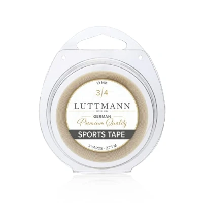 Image of LUTTMANN Sports Tape 19 mm x 2.75 m for wigs, tulle lugs, hair systems, Full Lace Wig, hairpieces &amp; extensions