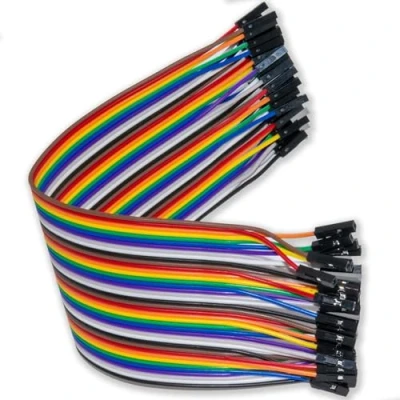 Image of 40 pcs 20cm Dupont Cables Female to Jumper Breadboard Wire GPIO Ribbon For Arduino PI UMTMedia®