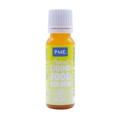 Image of PME 100% Natural Food Colour Lemon Yellow 25g