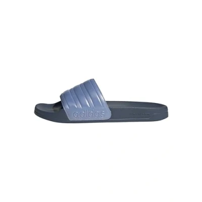 Image of adidas Unisex Adilette Shower Slides Flip Flop, preloved Ink/Blue Spark met./Blue met, 4 UK