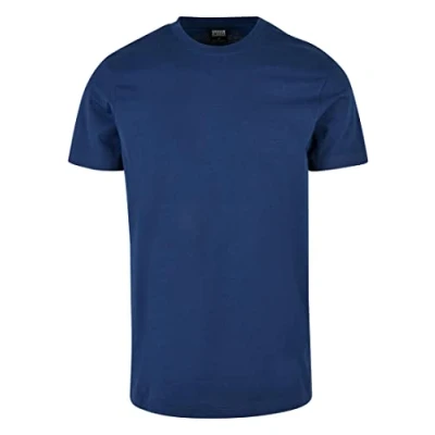 Image of Urban Classics TEE Basic Tshirt, Men&#039;s, Size: XL, Spaceblue