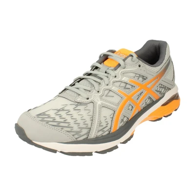 Image of ASICS GT Xpress Mens Running Trainers 1011B145 Sneakers Shoes (UK 8 US 9 EU 42.5, pidemont Grey Orange pop 020)