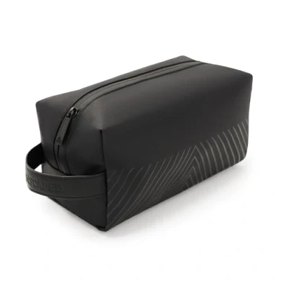 Image of MANSCAPED® The Shed 2.0 Toiletry Bag, Premium Quality Men&#039;s Travel Stylish Organization and Hassle Free On Go Dopp Kit, Water Resistant to Protect Your Grooming Tools &amp; Accessories, Black