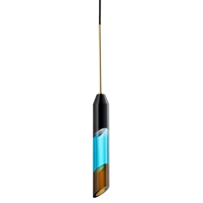 Image of DESIGN BY US Carnival 3 pendant light, crystal glass