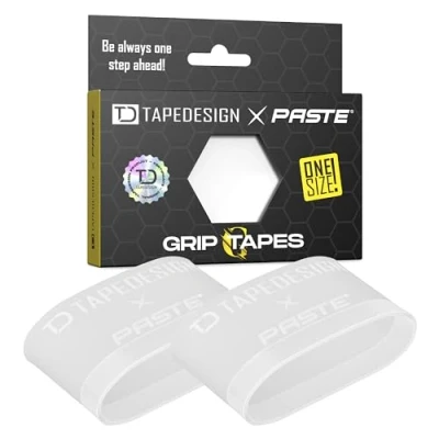 Image of TAPEDESIGN Silicone Shin Pad Holder Grip Tapes Football Men Women Transparent for Socks, Support Tape,