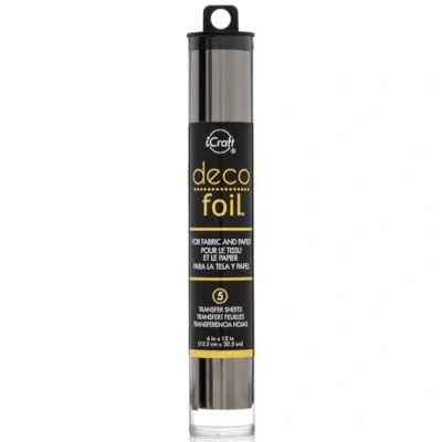 Image of Thermoweb Deco Foil Transfer Sheets 6 inch x 12 Pewter, Other, Multicoloured