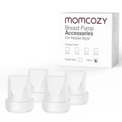 Image of Momcozy Mobile Style M6 Valves, Original Breast Pump Replacement Accessories, 4PCS