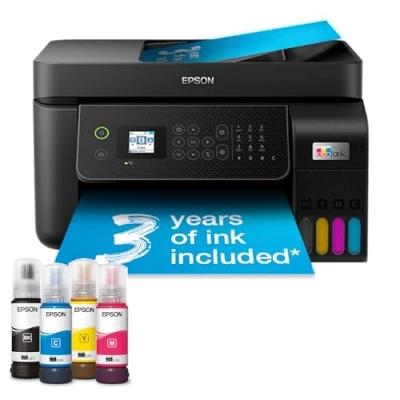 Image of Epson EcoTank ET 4800 A4 Multifunction Wi Fi Ink Tank Printer, With Up To 3 Years Of Included