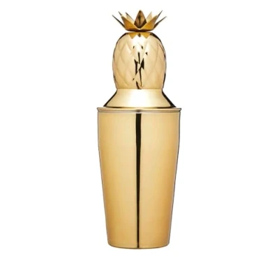 Image of BarCraft Brass Finish Mini Cocktail Shaker 325ml