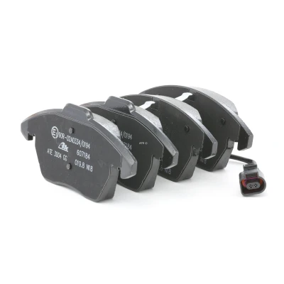 Image of 1K0698151C, 3C0698151, 3C0698151A, JZW698151B Brake pad set ATE 13.0460 7184.2 incl. wear warning contact VOLKSWAGEN: GOLF 6 Cabrio, 6, CC