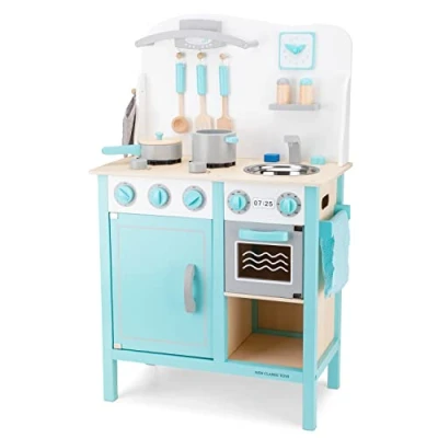 Image of New Classic Toys 11063 Bon Appetite Kitchenette, Blue