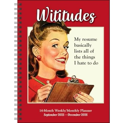 Image of Wittitudes A5 Diary 2026