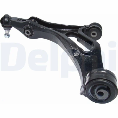 Image of 7L0407151C, 7L0407151D, 7L0407151E Suspension Arm DELPHI TC2189 with ball joint Trailing Cast Steel VOLKSWAGEN: Touareg I, AUDI: Q7