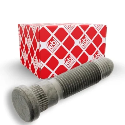 Image of 00344967, 0344967, 344967 Wheel Stud FEBI BILSTEIN 102236 M14 x 1,5 64mm 10.9 Zink flake coated TESLA: Model S, VAUXHALL: Insignia Mk1