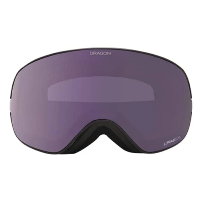 Image of Dragon Unisex Snowgoggles X2S with Bonus Lens Split Lumalens Violet + Purple Ion