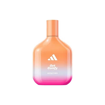 Image of adidas Vibes Get Comfy Eau de Parfum For All, Relaxing and Comforting, Long Lasting Fragrance, Vanilla Mandarin 100ml