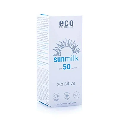 Image of Eco Cosmetics Sun Lotion Sensitive SPF 50 (75 ml)