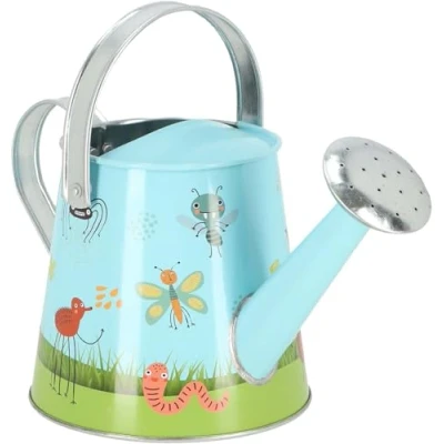 Image of Esschert Design Children&#039;s Watering Can Insects 1.3 Litres Metal