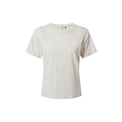 Image of TOG24 Rebecca Women&#039;s Neppy T Shirt, Casual, Summer Supersoft Tee, Multi Coloured Fleck Fabric