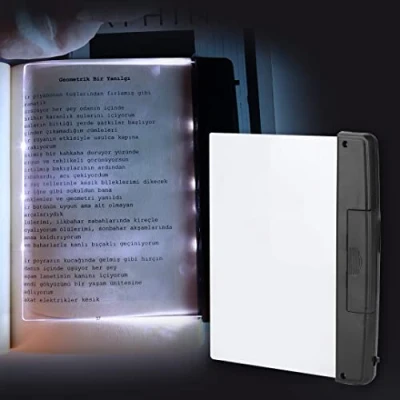 Image of DEMPOWER Book Light, LED Reading Night Family Study Lamp, and Portable Bookmark with Eye Care Technology, Ideal for in Bed Car. Gift Lovers, Kids, Adults