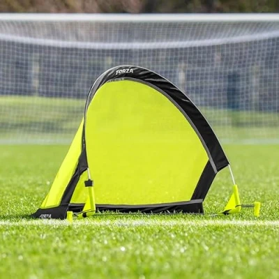 Image of FORZA Flash Pop Up Football Goals [2.5ft, 4ft or 6ft] Portable Kids Goal Posts for Shooting Practice in Minutes Single Pair of (2.5ft [Single])