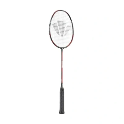 Image of Carlton Velocitex V300 Badminton Racket, Dark Red/Black (Matt)
