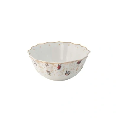 Image of Villeroy &amp; Boch Toy&#039;s Delight Anniversary Edition Bowl, Dessert Bowl Made from Premium Porcelain, Multi Coloured/Gold/White, 0,51 l