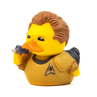 Image of TUBBZ Boxed Edition Captain James Kirk Collectible Vinyl Rubber Duck Figure Official Star Trek Merchandise TV, Movies &amp; Video Games