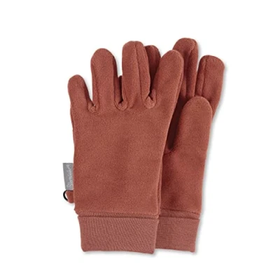 Image of Sterntaler Unisex Kid&#039;s Fingerhandschuh Fleece Glove, Braun, 6