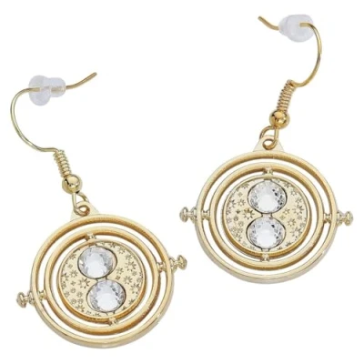 Image of Official Harry Potter Fixed Time Turner Earrings by The Carat Shop