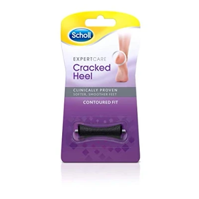 Image of Scholl ExpertCare Cracked Heel Roller Head Refill Use with Electronic Foot File and Pedi Systems 1