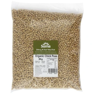 Image of Suma Organic Chick Peas 3 kg