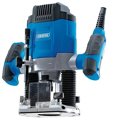 Image of Draper 230V Variable Speed Router, 1/4&quot;, 1200W