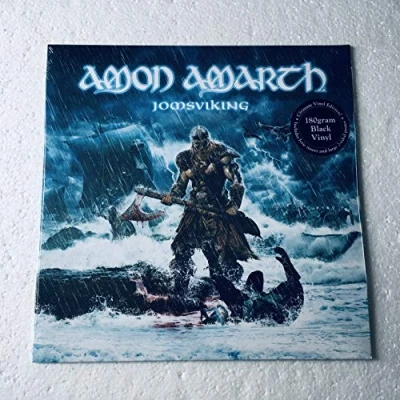 Image of Amon Amarth Jomsviking 180 Gram vinyl 2018 German LP 3984 15452 1