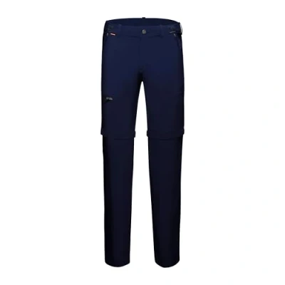 Image of Mammut Runbold ZIP OFF Outdoor trousers, Men&#039;s, Size: Medium, Marine