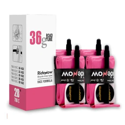 Image of 2/4 Pack Ridenow TPU Inner Tubes 700 x 18 32c Bike with 45/65/85mm Presta Valve