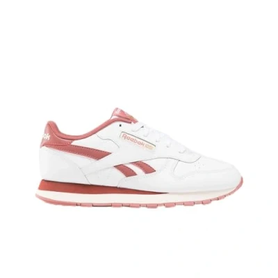 Image of Reebok Unisex Kids Classic Leather Gymnastics Shoe, Ftwwht Sedros Chalk, 4.5 UK