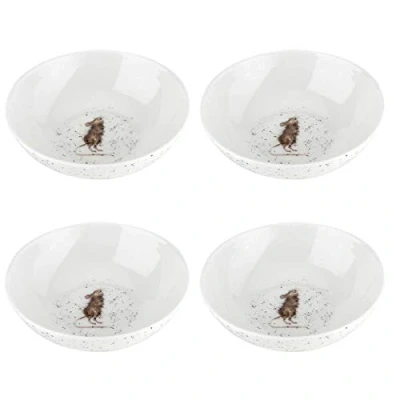 Image of Portmeirion Home &amp; Gifts WNPQ4078 XB Bowl Set of 4, Ceramic