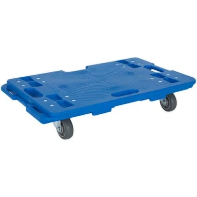 Image of Sealey Interlocking Plastic Dolly 150kg Capacity