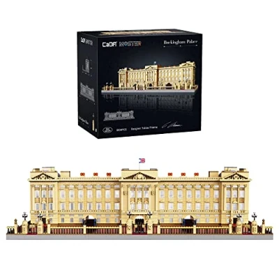 Image of CADA Master C61501w Buckingham Palace Building Blocks Kit, 5604 Pieces MOC House Designer: Tobias Thieme (with Original Packaging)