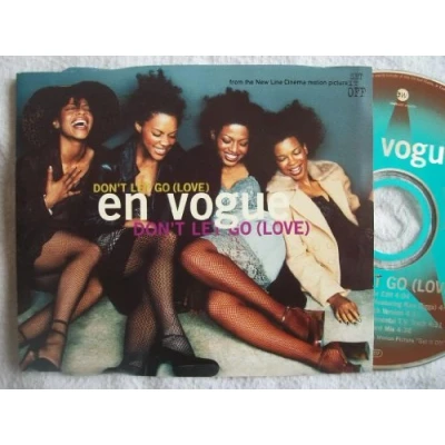 Image of En Vogue Don&#039;t Let Go (Love) 1996 German CD single 7559 63976 2