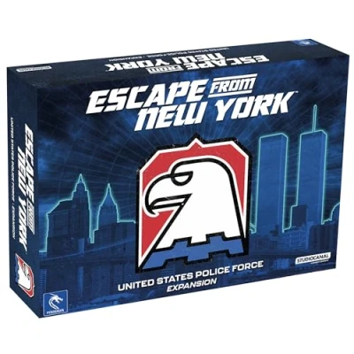Image of Pendragon Studios: Escape from New York: US Police Forces Expansion Hero Strategy Board Game Baed On The Movie, Ages 14+, 1 5 Players, 60 min