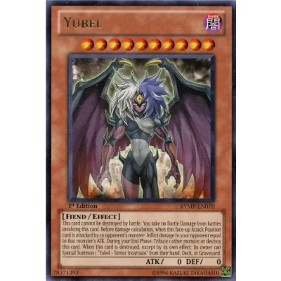 Image of Yu Gi Oh! Yubel (RYMP EN070) Ra Yellow Mega Pack 1st Edition Rare