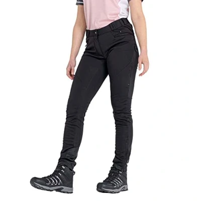 Image of Dare2b Womens Lightweight Softshell Windproof Waterproof Featly Trouser Black