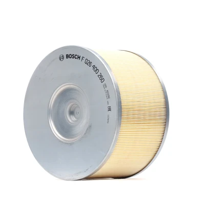 Image of 1780117020 Air Filter BOSCH F 026 400 260 145mm 255mm Insert TOYOTA: Land Cruiser Amazon, Prado 70 Off Road